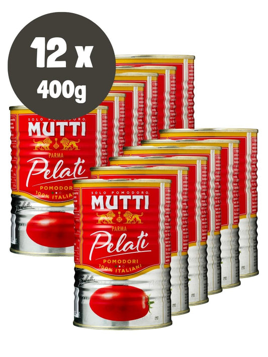 Mutti Flåede Tomater 12x400g