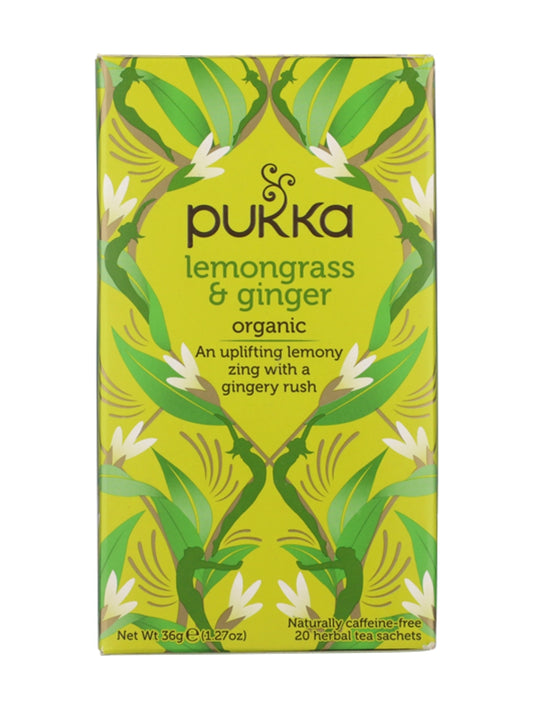 Pukka Lemon & Ingefær Te (økologisk) 4 pk.