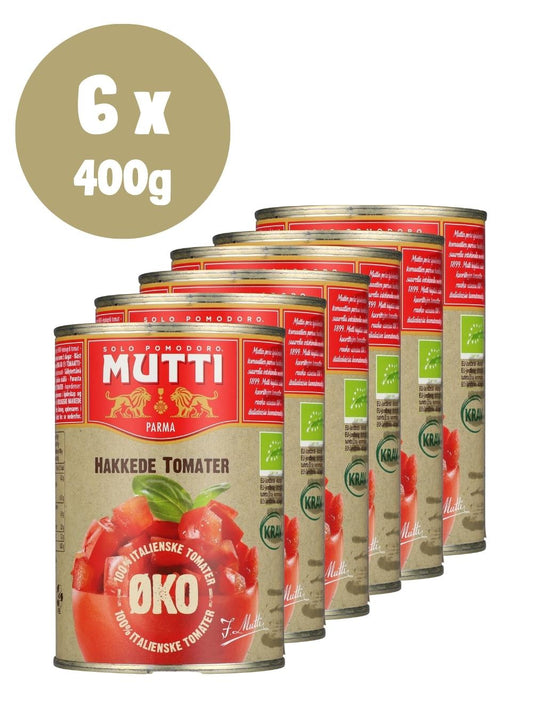 Mutti Hakkede Tomater (økologisk) 6x400g